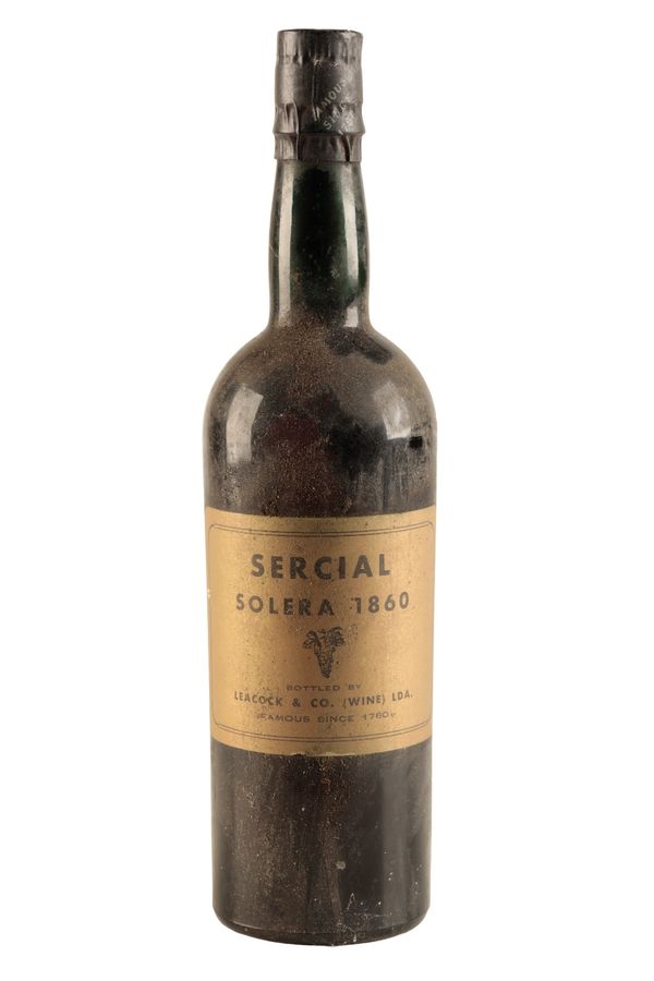 MADEIRA: LEACOCK'S SERCIAL SOLERA, 1860