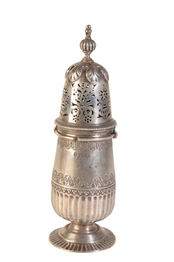 IRISH SILVER SUGAR CASTER