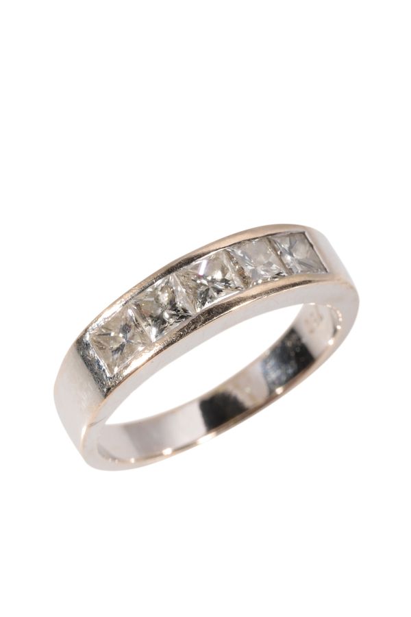 FIVE STONE DIAMOND ETERNITY RING