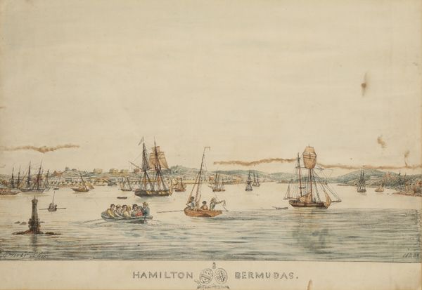 THOMAS DRIVER (1791-1852) 'Hamilton, Bermudas' 