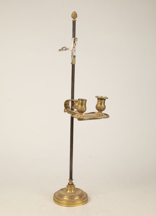 LOUIS XVI ORMOLU BOUILLOTTE LAMP