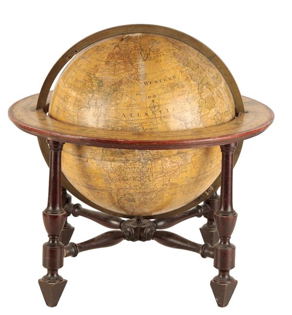 GEORGE III FERGUSON'S TERRESTRIAL TABLE GLOBE