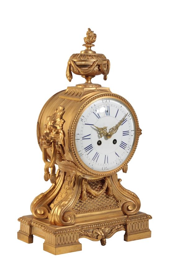 VICTORIAN ORMOLU MANTLE CLOCK