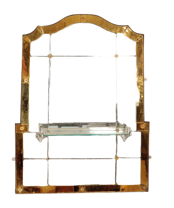 FRENCH ART DECO WALL MIRROR