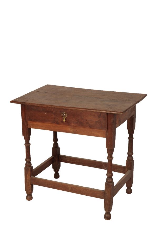 GEORGE I OAK SIDE TABLE