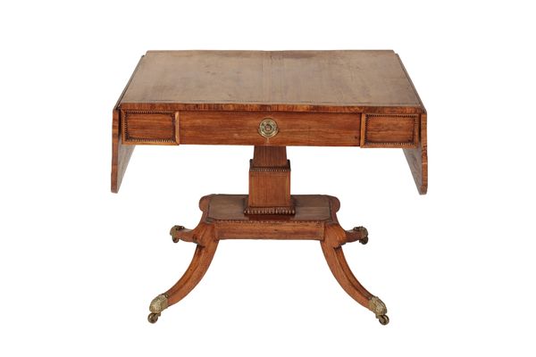 GEORGE IV ROSEWOOD SOFA TABLE