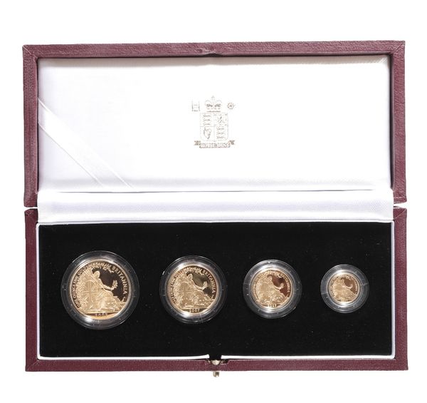 2007 GOLD PROOF FOUR-COIN SET