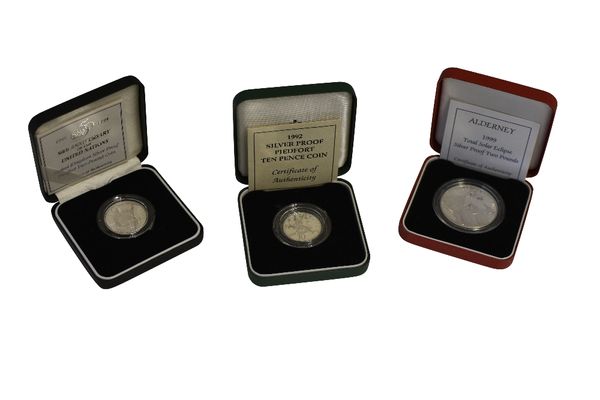 COLLECTION OF SILVER PROOF COINS