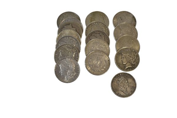 COLLECTION OF SILVER COINS