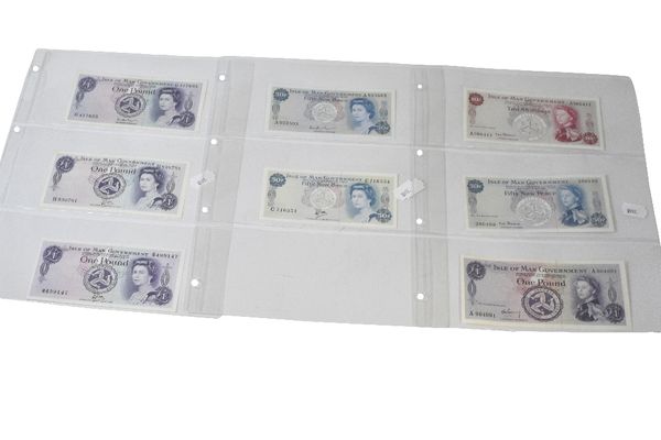 COLLECTION OF ISLE OF MAN NOTES