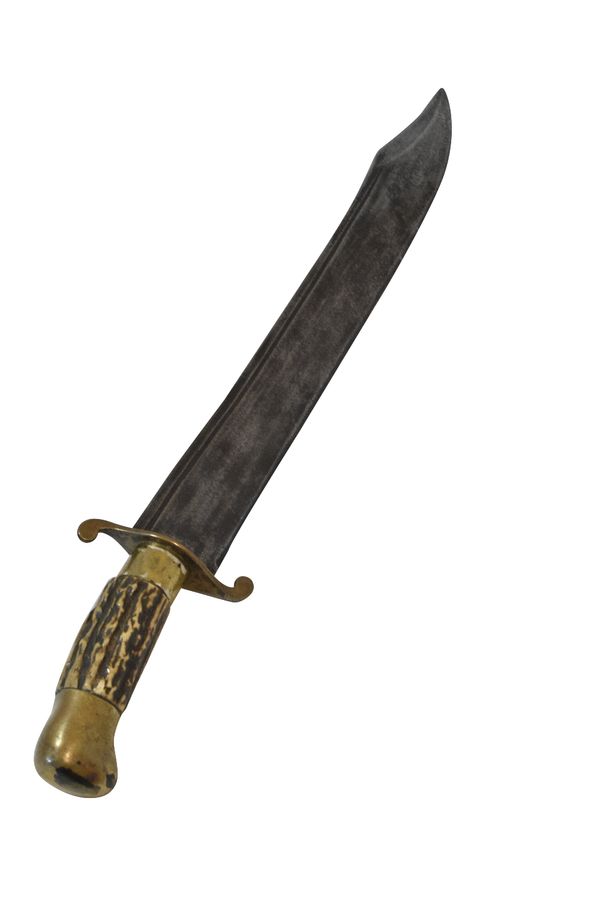 LARGE BOWIE KNIFE, late 19th century