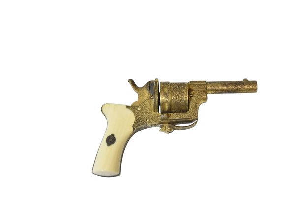 LADY'S CONTINENTAL FIVE-SHOT PURSE PISTOL, late 19th century