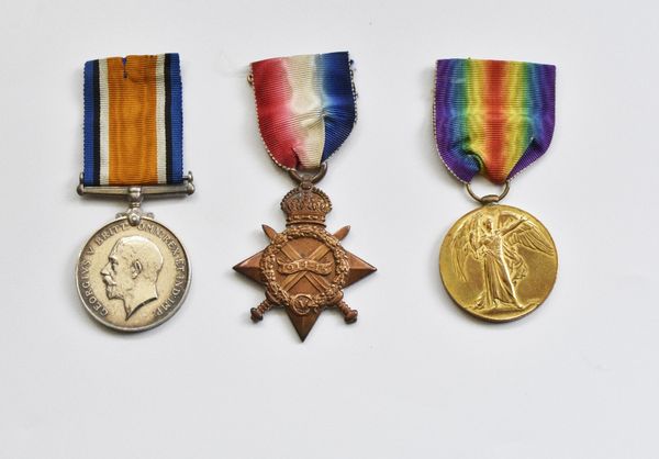 1914/15 TRIO TO 2. LIEUT STOKES SOMERSET LIGHT INFANTRY