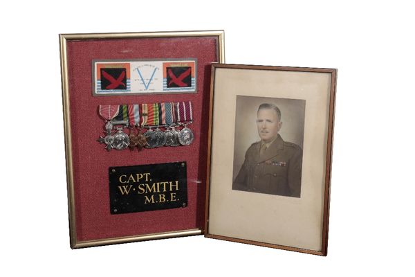 MILITARY MBE & MSM GROUP TO CAPTAIN W SMITH INDIAN ARMY, LATE 'THE LOYALS