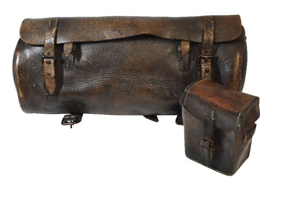 1916 WAR DEPARTMENT ISSUE LEATHER CAVALRY SADDLEBAG