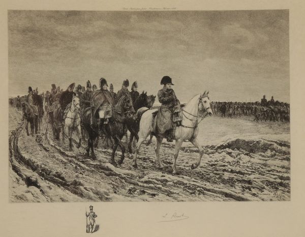 AFTER ERNEST MEISSONIER (1815-1891) Two Napoleonic War prints