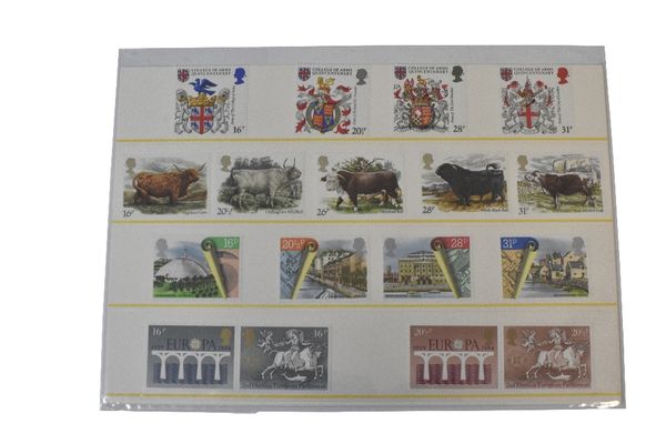 A RUN OF ROYAL MAIL SPECIAL STAMPS YEAR BOOKS