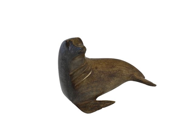 INUIT STONE CARVING of A SEAL