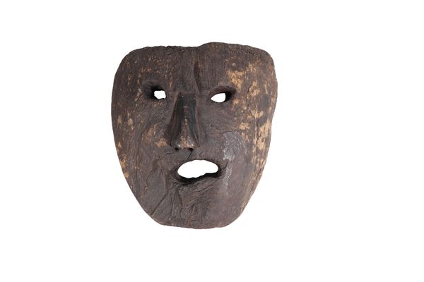 INUIT WOOD MASK, 19th century or earlier