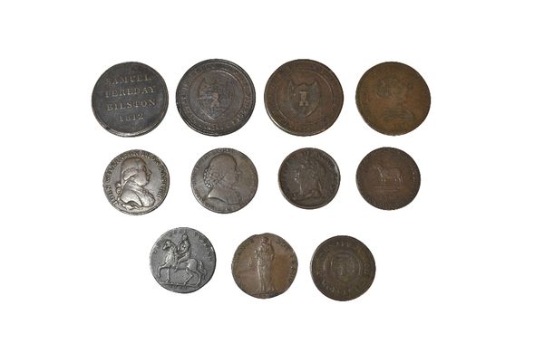 COLLECTION OF 18TH & 19TH CENTURY TOKENS