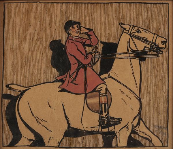 MANNER OF CECIL ALDIN (1870-1935) Study of a huntsman on horseback