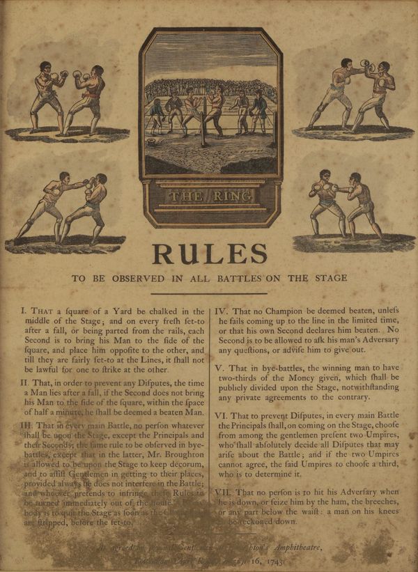 BOXING INTEREST: THE RULES