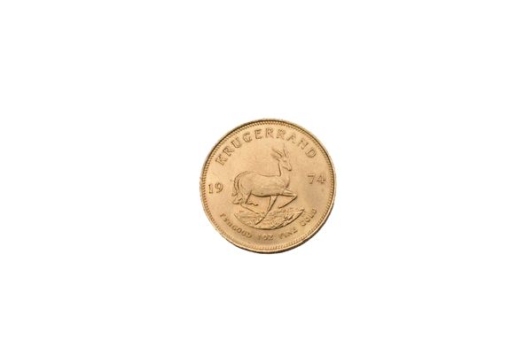 1974 GOLD 1 KRUGERRAND COIN 22ct Gold. 33.96g