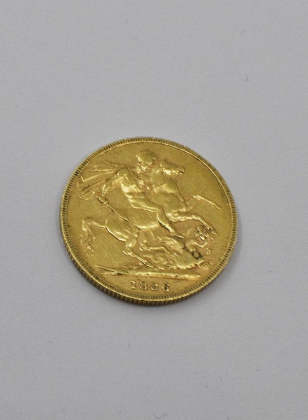 1871 MELBOURNE MINT GOLD SOVEREIGN 22ct Gold. 7.96g