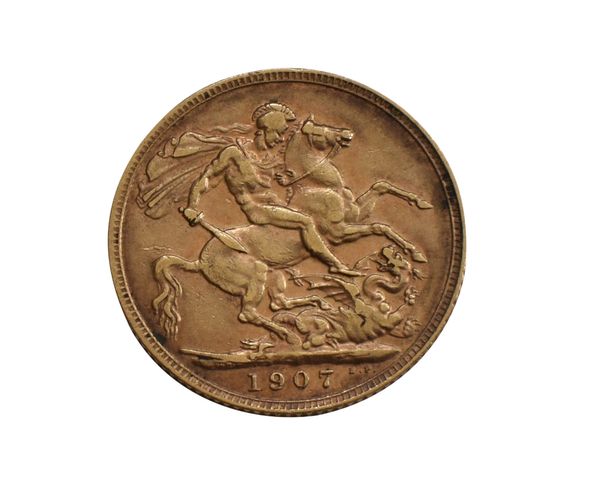 1907 GOLD SOVEREIGN 22ct Gold. 7.98g