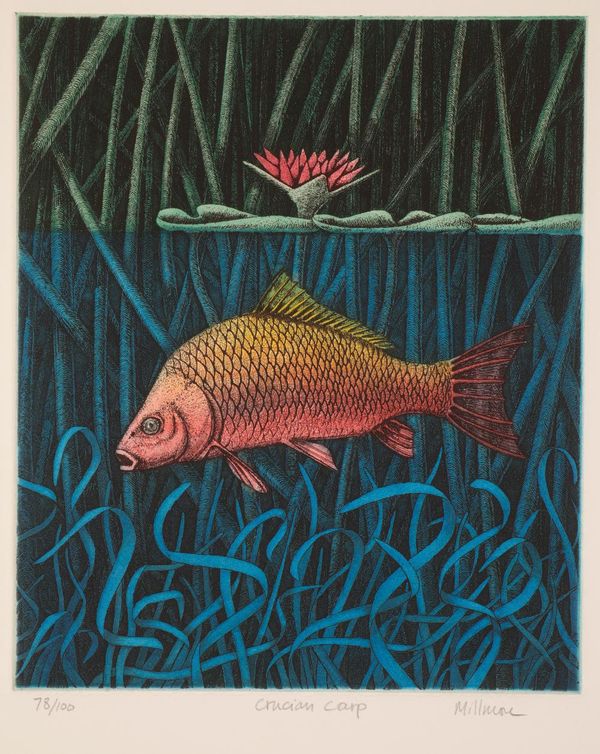 *MARK MILLMORE (b. 1956) 'Crucian Carp'