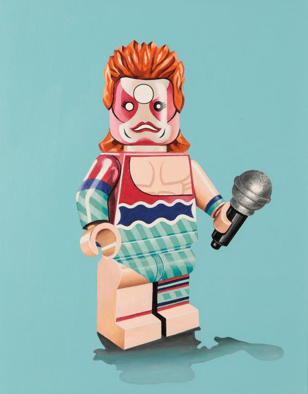 *BOB COSFORD (Contemporary) 'Bowie 'Lego' Tribute'