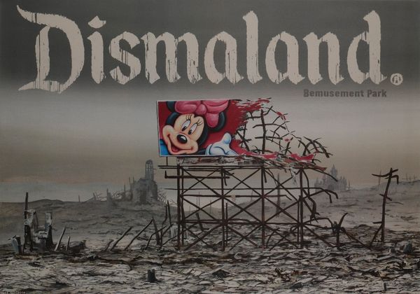 *AFTER JEFF GILLETTE (b. 1959) & BANKSY (b. 1974) 'Dismaland' Exhibition poster