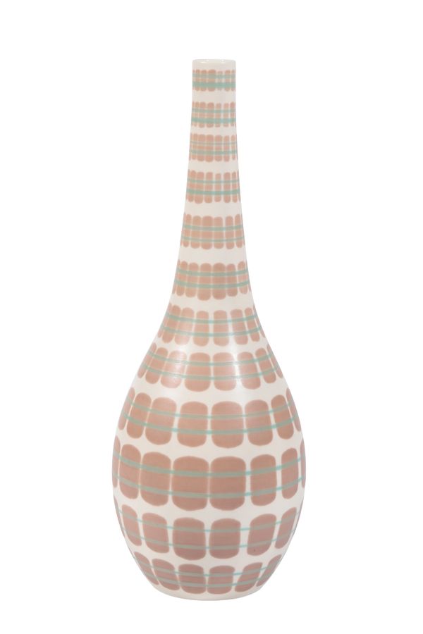 *ALFRED READ FOR POOLE POTTERY: A CONTEMPORARY "FREEFORM" BOTTLE VASE