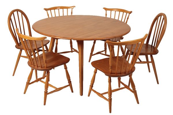 ERCOL: AN ASH DINING TABLE