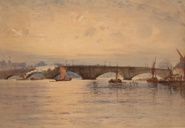 WILIAM E. HARRIS (1860-1930) ''New' London Bridge'