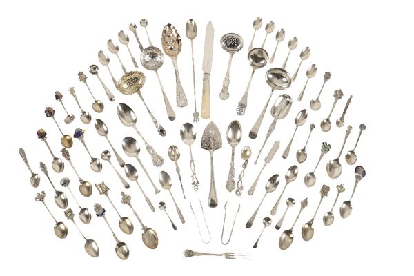 COLLECTION OF ASSORTED SILVER FLATWARE