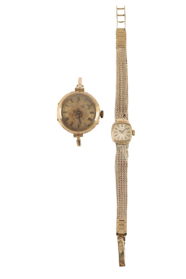 TISSOT 9CT GOLD LADY'S BRACELET WATCH