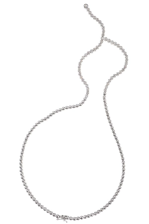 A DIAMOND NECKLACE