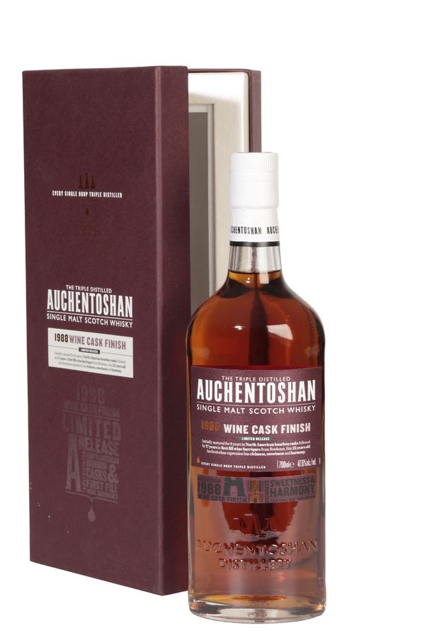 AUCHENTOSHAN SINGLE MALT SCOTCH WHISKY, AGED 25 YEARS, 1988