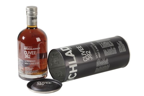 BRUICHLADDICH SINGLE MALT SCOTCH WHISKY, CUVEE 382 LA BERENICE, AGED 21 YEARS