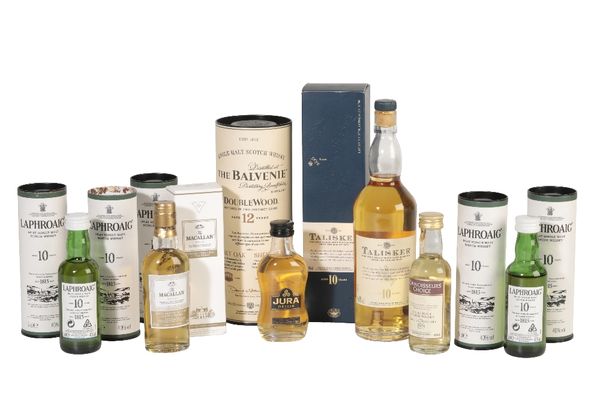 COLLECTION OF SINGLE MALT SCOTCH WHISKY MINIATURES