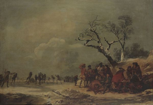 AFTER PHILIP JAMES (PHILIP JAKOB) DE LOUTHERBOURG (1740-1812) 'A Winter Scene (The Skaters)'