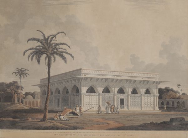 THOMAS DANIELL (1749-1840) 'The Mausoleum of Amir Khusero, At the Ancient City of Delhi'