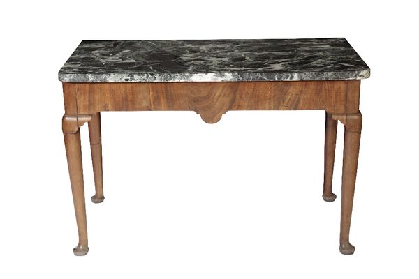 GEORGE II MAHOGANY CONSOLE TABLE