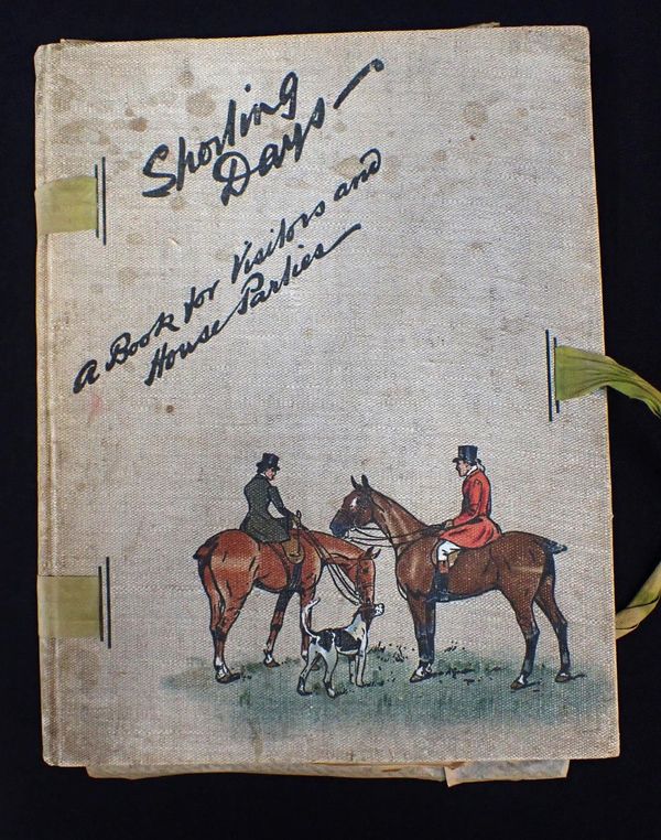 SPORTING DAYS, A BOOK FOR VISITORS AND HOUSE PARTIES