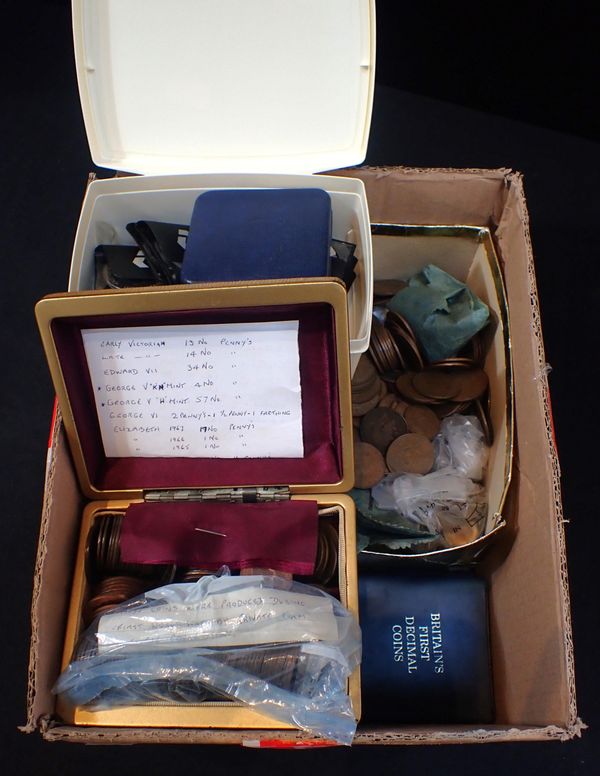 A QUANTITY OF COINS