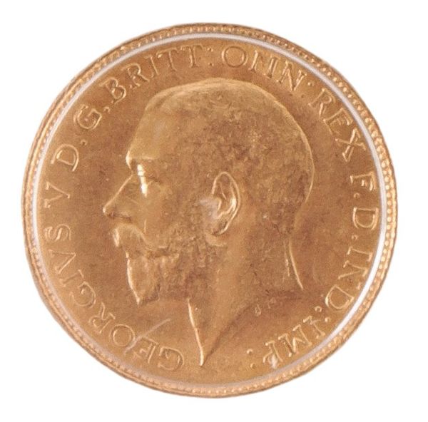 A 1926 GEORGE V GOLD HALF-SOVEREIGN