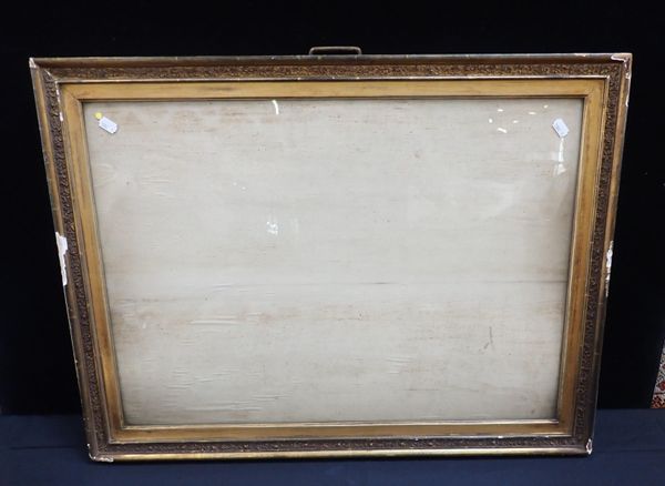 A 19th CENTURY PICTURE DEALER'S/EXHIBITION FRAME
