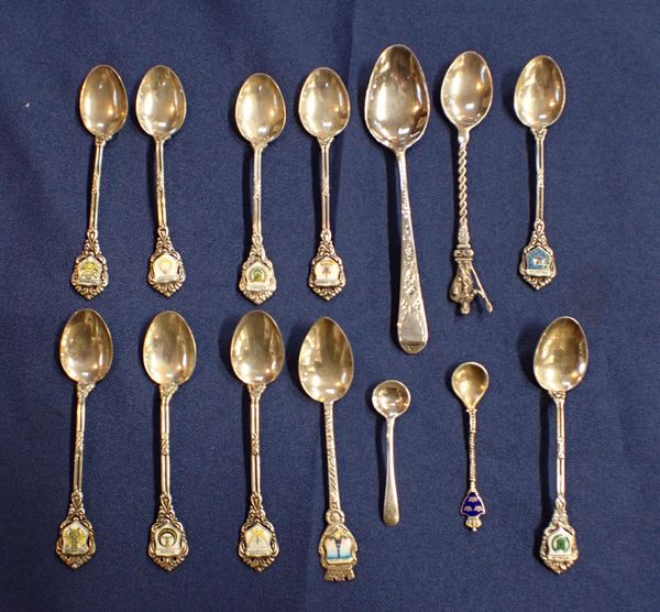 A COLLECTION OF SILVER SPOONS