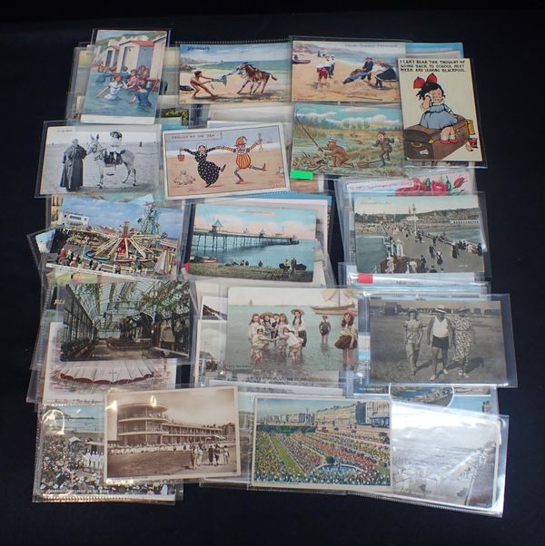 POSTCARDS: HOLIDAYS, BEACH LIFE, PIERS, RESORTS, CHILDHOOD ETC